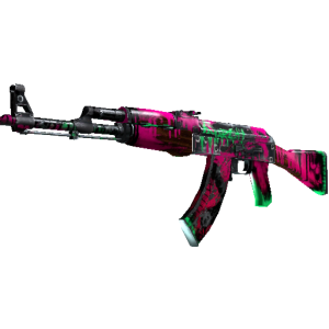 AK-47 | Neon Revolution (Battle-Scarred)