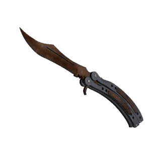 Butterfly Knife | Rust Coat (Battle Scarred)