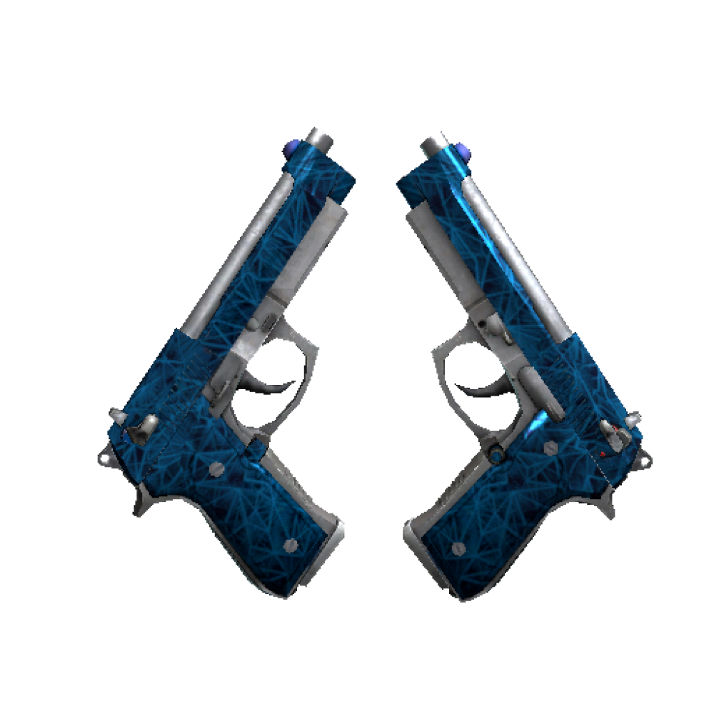 Dual Berettas | Cobalt Quartz (Minimal Wear) Dual Berettas | Cobalt Quartz (Minimal Wear)