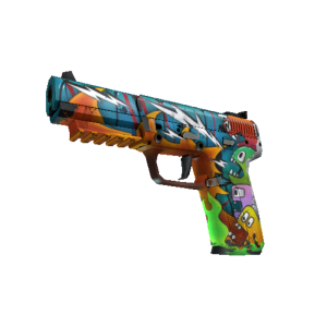 Five-SeveN | Angry Mob (Well-Worn)