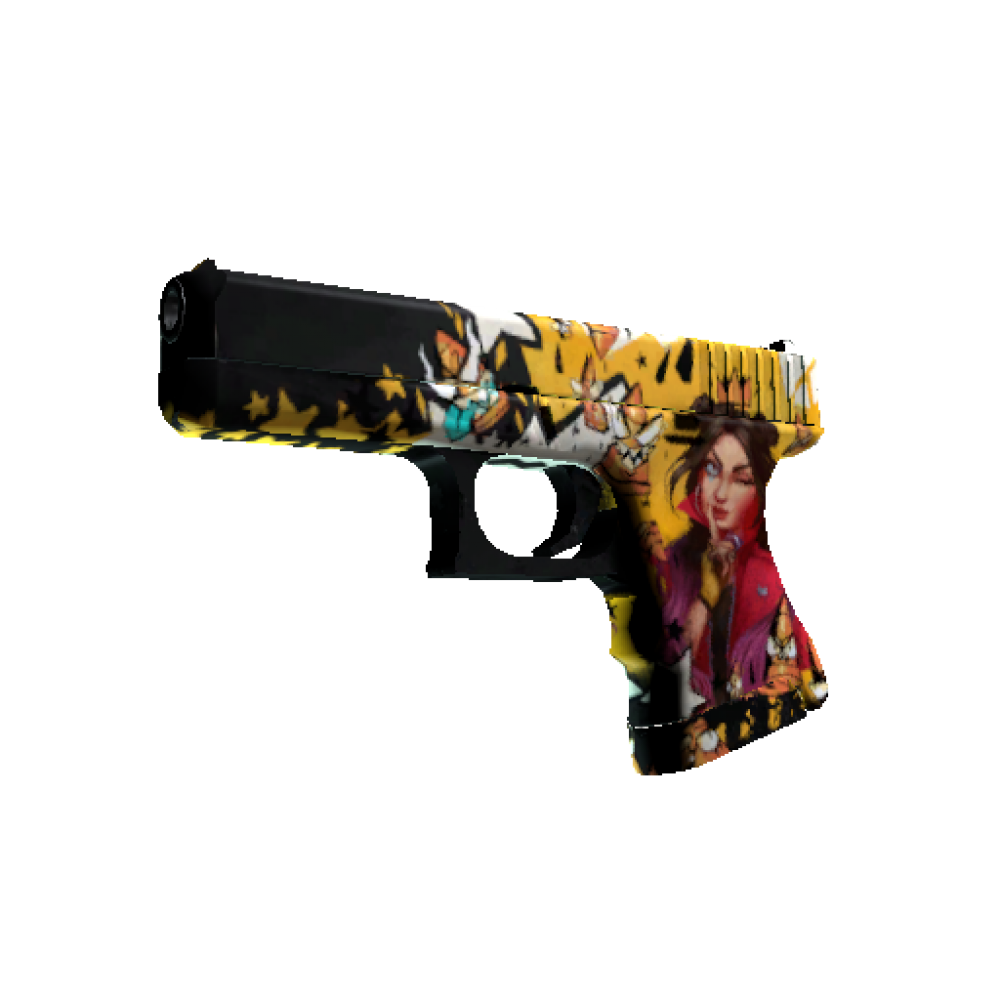 Glock-18 | Bullet Queen (Well-Worn) Glock-18 | Bullet Queen (Well-Worn)