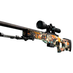 StatTrak™ AWP | P.A.W. (Well-Worn)