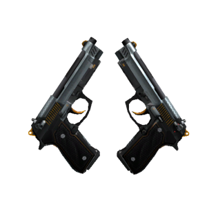 StatTrak™ Dual Berettas | Fans (Field-Tested)