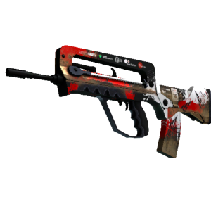 StatTrak™ FAMAS | Roll Cage (Well-Worn)