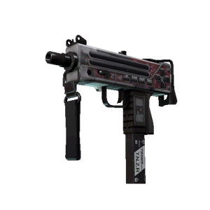 StatTrak™ MAC-10 | Button Masher (Well-Worn)