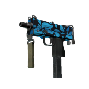 StatTrak™ MAC-10 | Oceanic (Well-Worn)