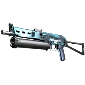 StatTrak™ PP-Bizon | Cobalt Halftone (Minimal Wear)