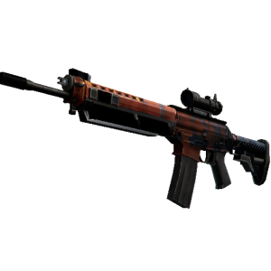 StatTrak™ SG 553 | Danger Close (Factory New)