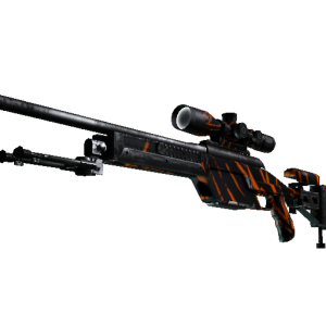 StatTrak™ SSG 08 | Slashed (well-worn)
